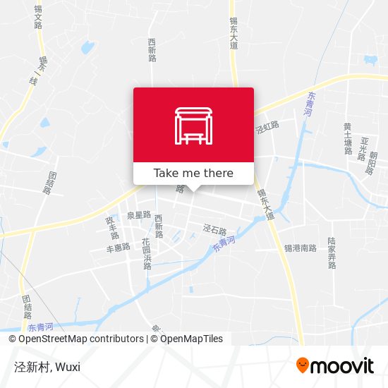 泾新村 map