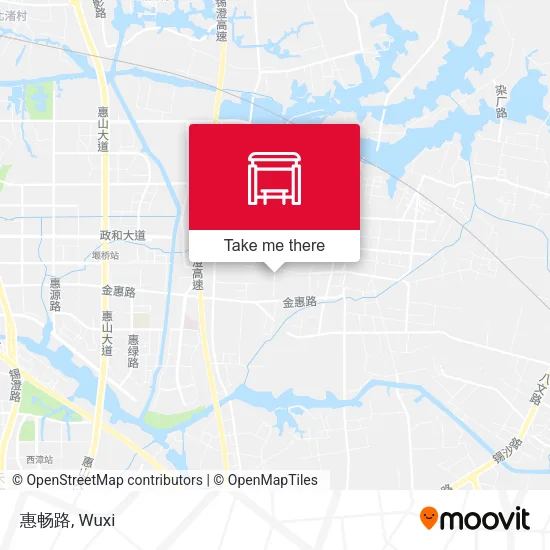 惠畅路 map