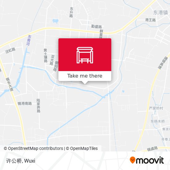 许公桥 map