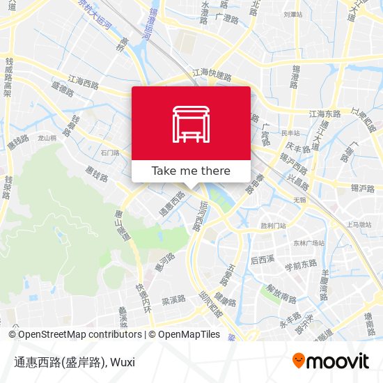 通惠西路(盛岸路) map