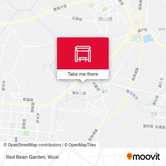 Red Bean Garden map