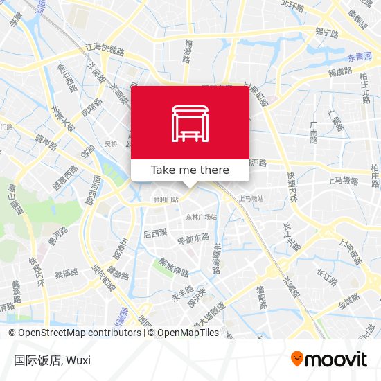 国际饭店 map