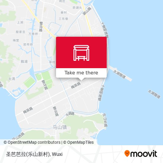 圣芭芭拉(乐山新村) map