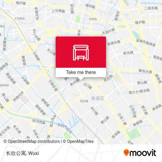 长欣公寓 map