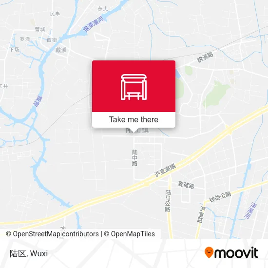 陆区 map