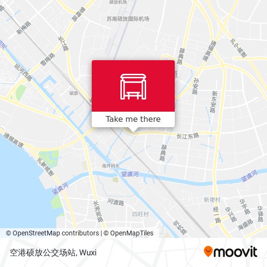 空港硕放公交场站 map