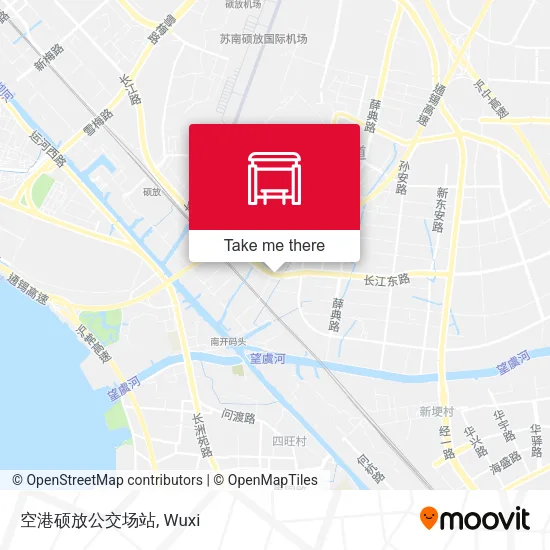 空港硕放公交场站 map