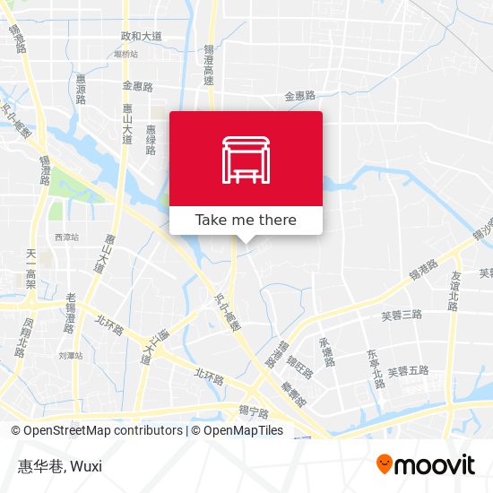 惠华巷 map