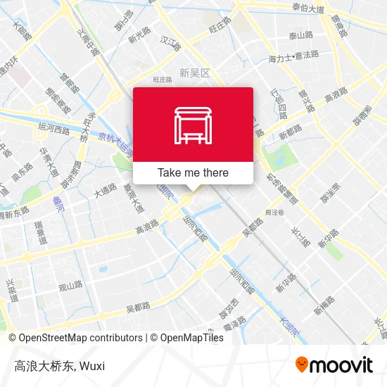 高浪大桥东 map