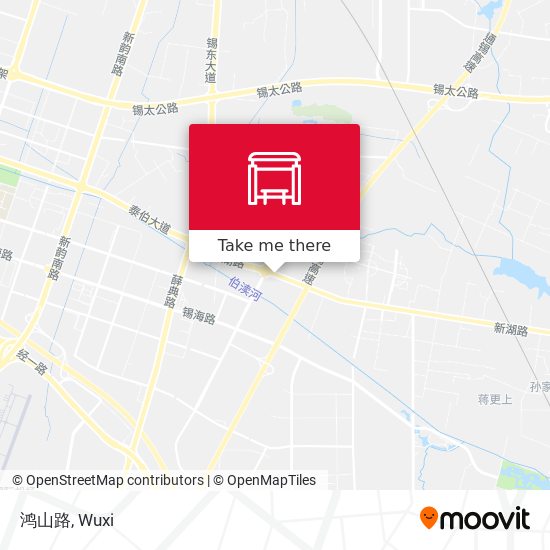 鸿山路 map