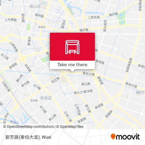 新芳路(泰伯大道) map