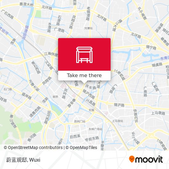 蔚蓝观邸 map