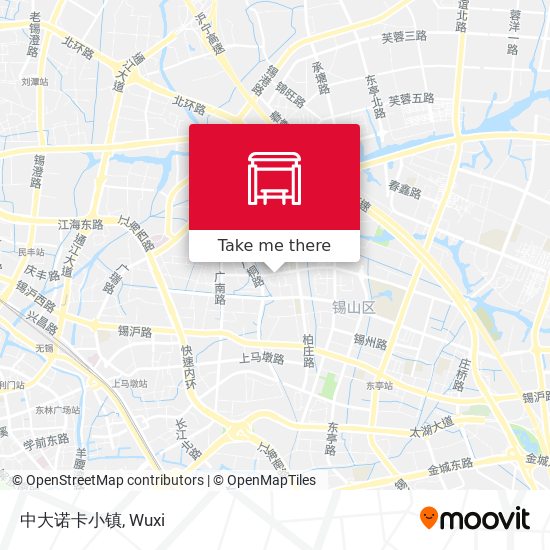 中大诺卡小镇 map