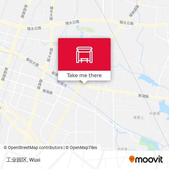 工业园区 map