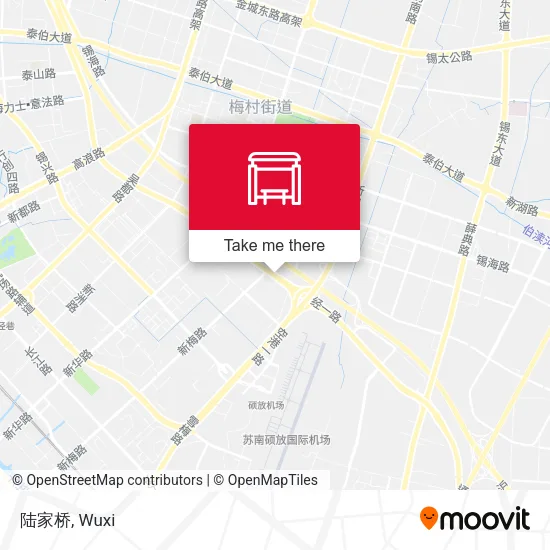 陆家桥 map