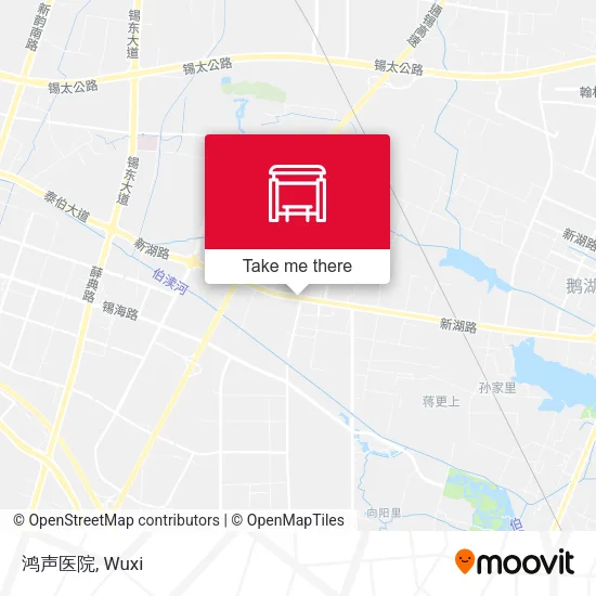 鸿声医院 map