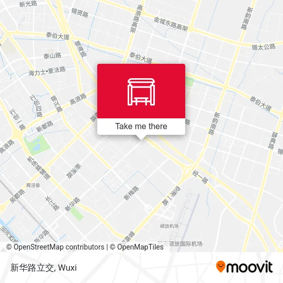 新华路立交 map
