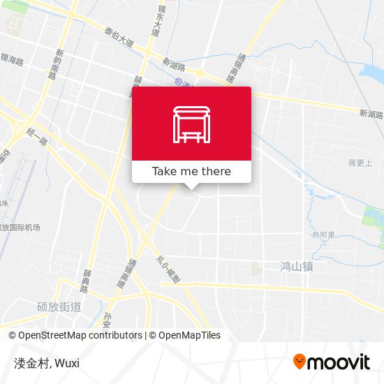 溇金村 map