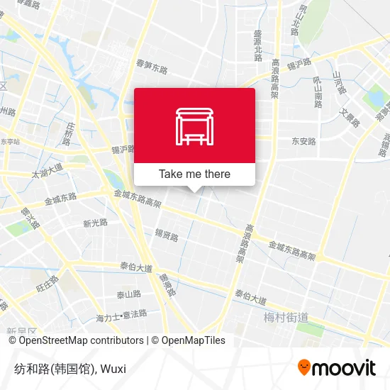 纺和路(韩国馆) map