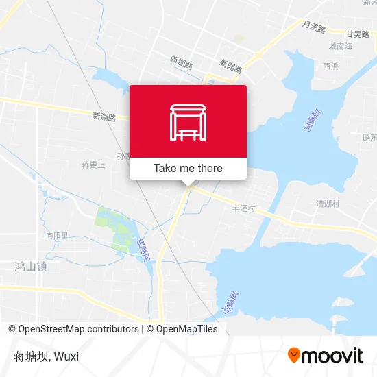 蒋塘坝 map