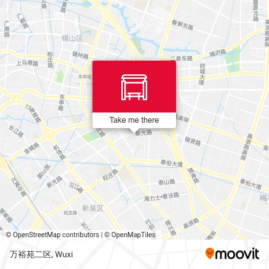 万裕苑二区 map