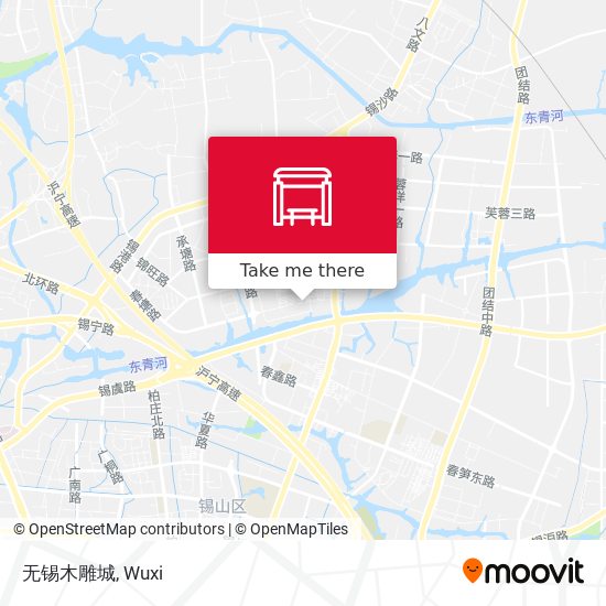 无锡木雕城 map
