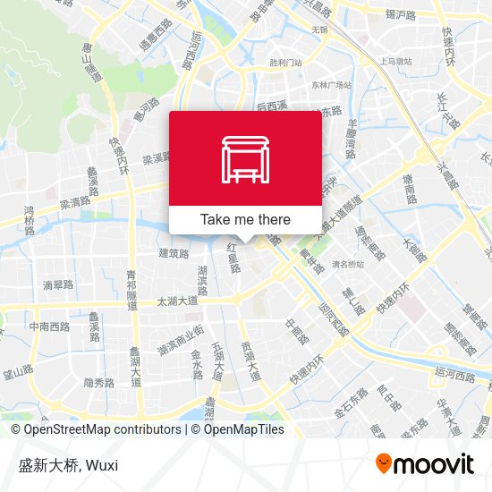 盛新大桥 map