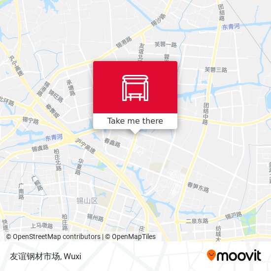 友谊钢材市场 map