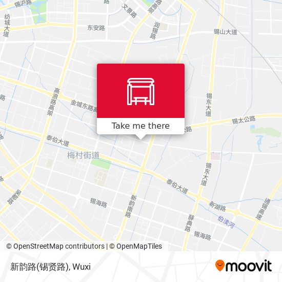 新韵路(锡贤路) map