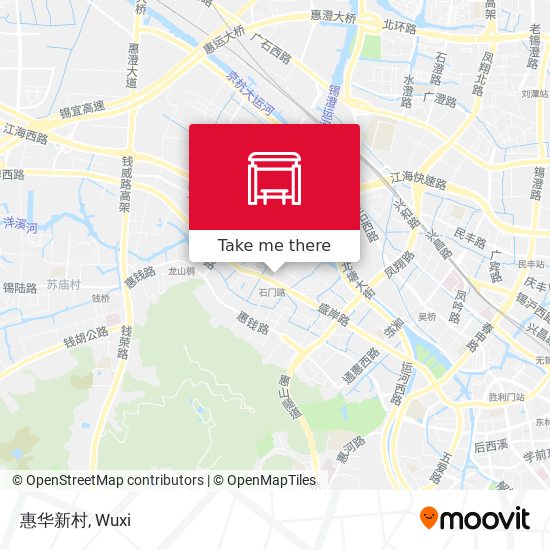惠华新村 map