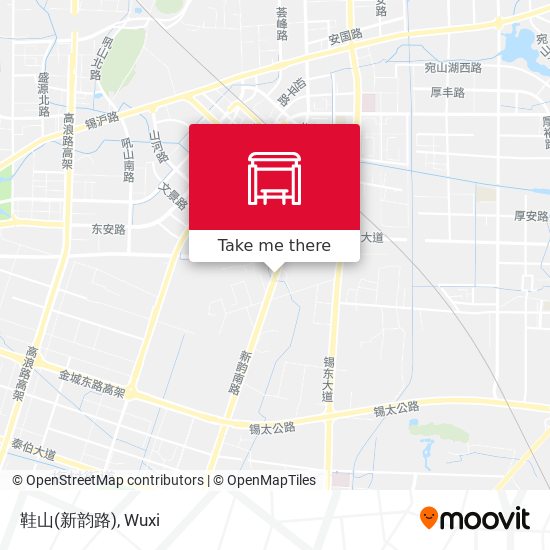 鞋山(新韵路) map