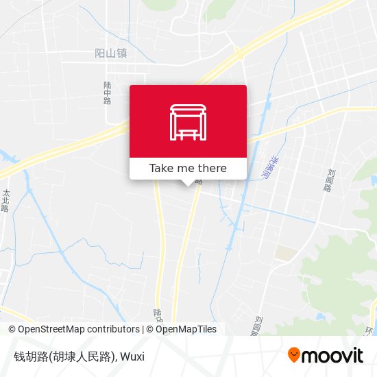钱胡路(胡埭人民路) map