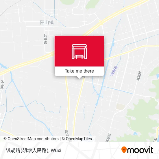 钱胡路(胡埭人民路) map