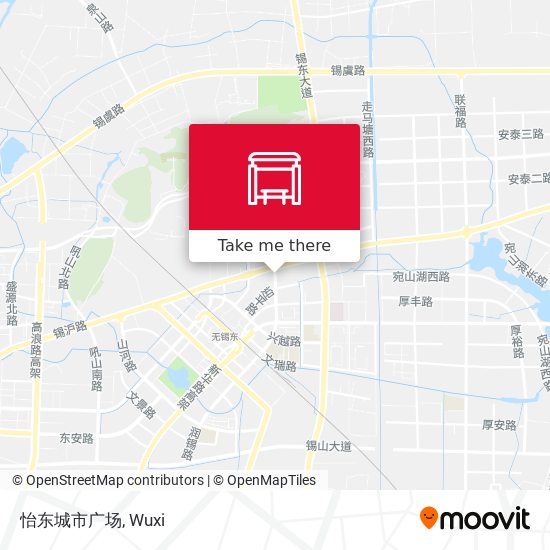 怡东城市广场 map