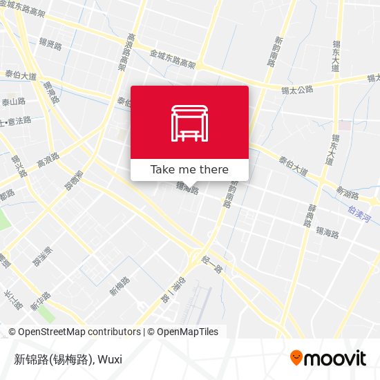 新锦路(锡梅路) map