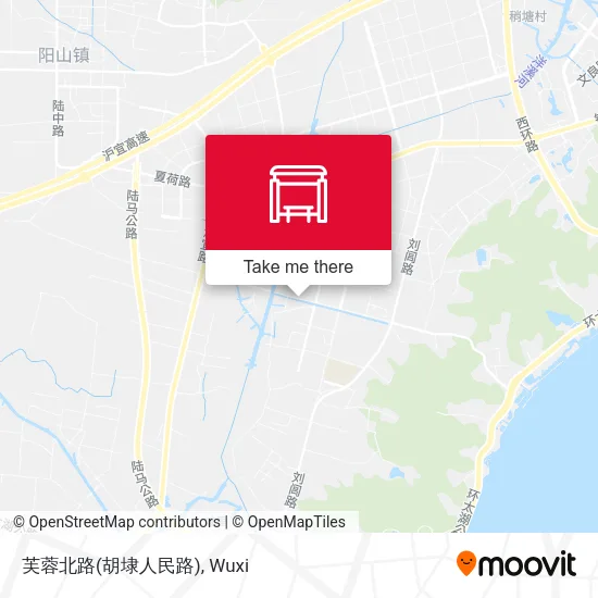 芙蓉北路(胡埭人民路) map