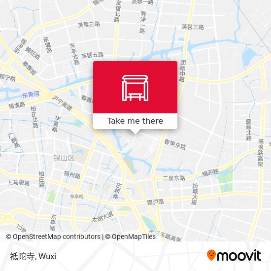 祗陀寺 map