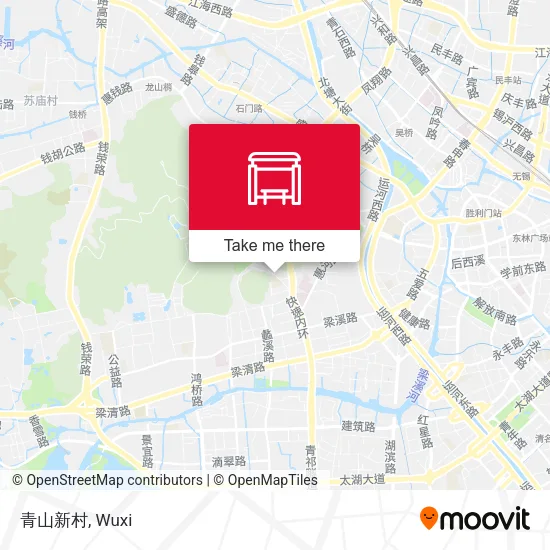 青山新村 map