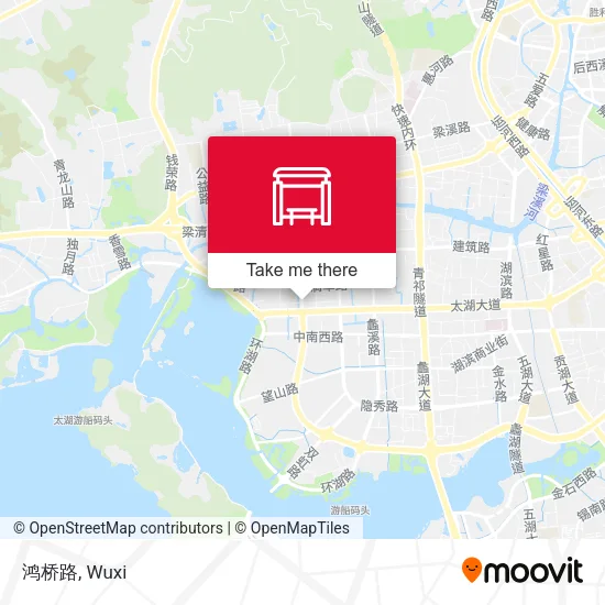 鸿桥路 map