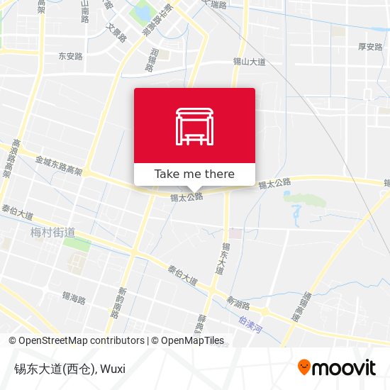 锡东大道(西仓) map