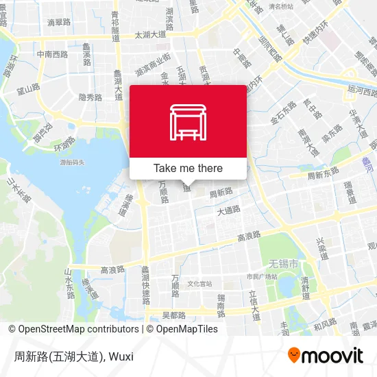 周新路(五湖大道) map