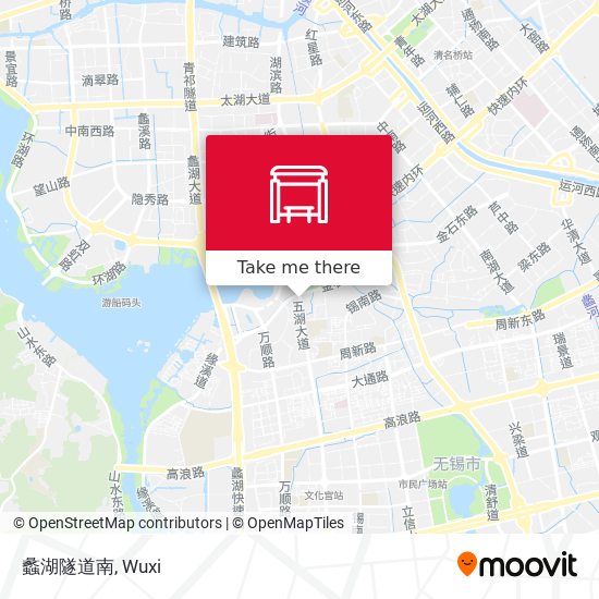 蠡湖隧道南 map