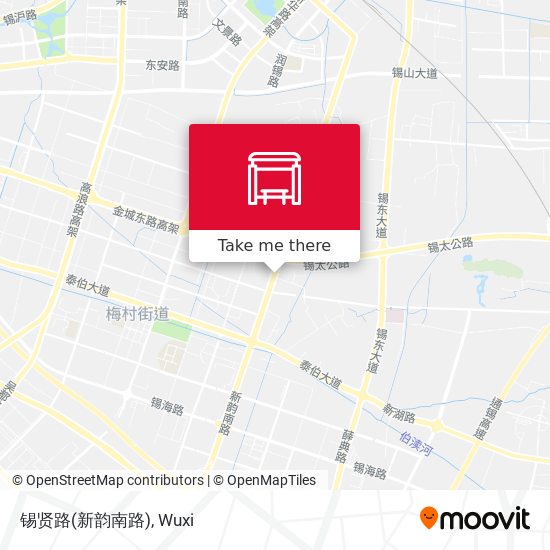 锡贤路(新韵南路) map