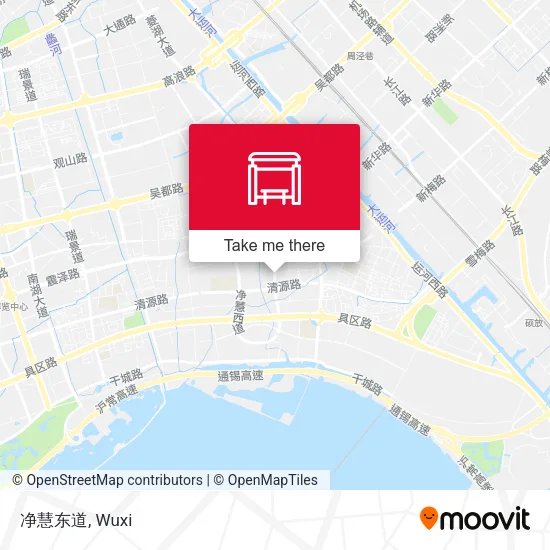 净慧东道 map