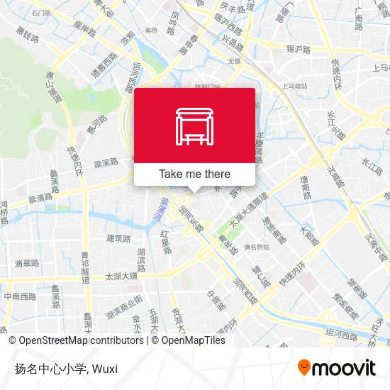 扬名中心小学 map