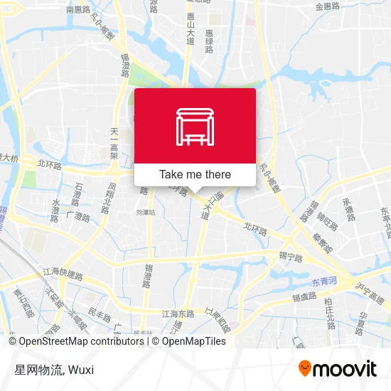 星网物流 map