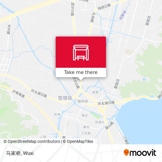 马家桥 map