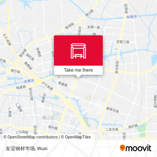 友谊钢材市场 map