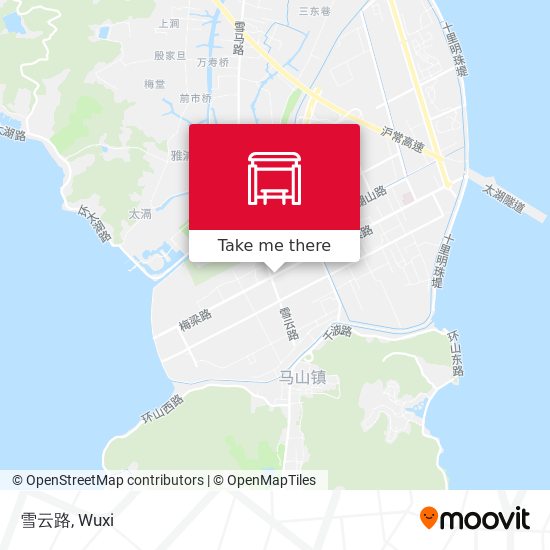 雪云路 map