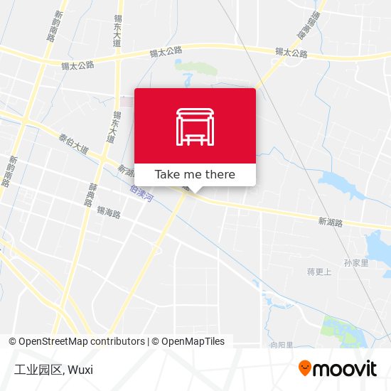 工业园区 map